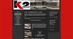 Desktop Screenshot of k-zwo-moebel.de